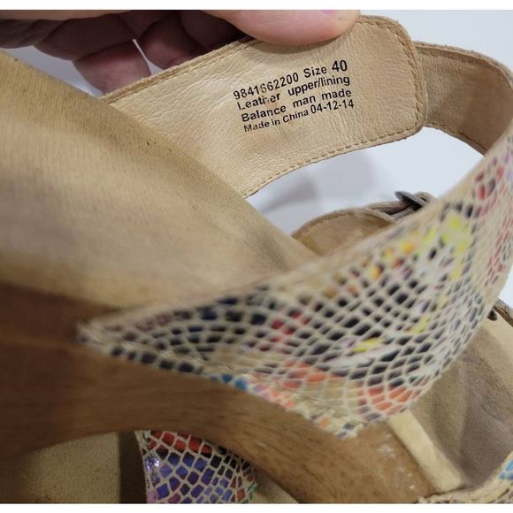 Dansko Sophie Sandals Size 40 EU (9.5-10) - Picture 6 of 9